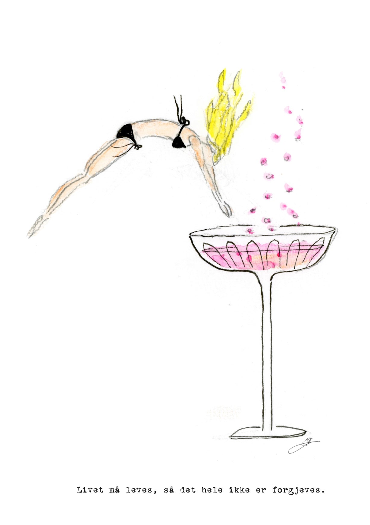 "Rosé-serien" motiv 2