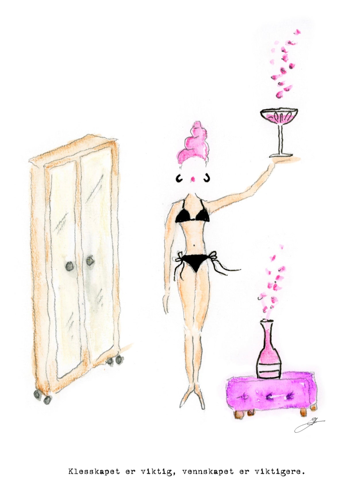 "Rosé-serien" motiv 4